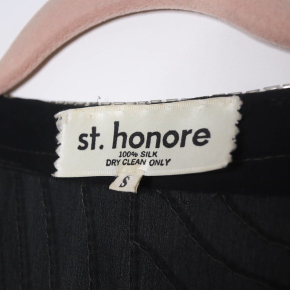 Vintage French Silk Embroidered Kimono | St Honore - Picture 8 of 8